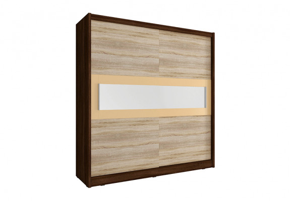 Ontwerp kledingkast schuifkasten hout zwevende kledingkast deuren