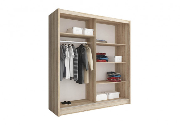 Multifunctionele planken 180 cm Kastplank Opslagkast Garderobe Nieuw