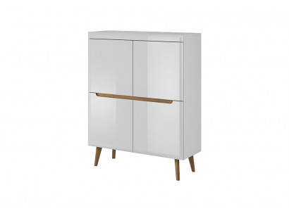 Moderne houten ladekast Sideboard Ladenkasten 107cm XXL Lage Kasten
