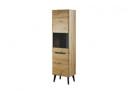 Vitrine kast glazen plank vitrinekasten rekken kasten hout nieuw woonkamer.