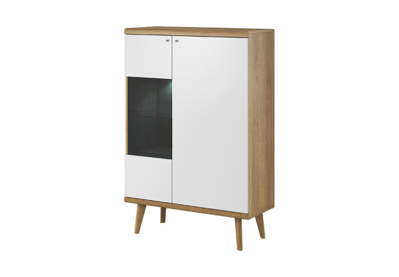 Moderne houten ladekast Sideboard ladenkast woonkamerkast