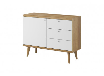 Moderne houten commode sideboard 107cm XXL lage kasten