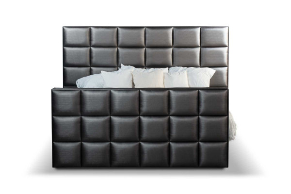 Slaapkamer bedden Kunstleer Luxe Bed Boxspringbed 180 x 200 cm