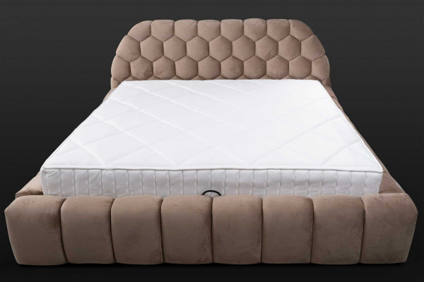 Ontwerperbed Slaapkamerbedden Textiel Hotel Luxe Bekleding Luxe