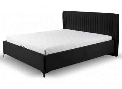 Hotelbed Luxe Design Bedden Gestoffeerd Hout Textiel Slaapkamer 180x200 Nieuw