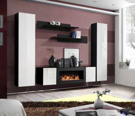 Woonkamer meubels compleet woonwand dressoir wandplanken luxe inrichting  Woonkamer meubels compleet woonwand dressoir wandplanken luxe inrichting