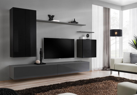 Woonwand Sideboard Wandplank tv-kast Plank Wandkast Woonkamer meubels