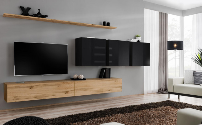 Ontwerp woonkamerbruin dressoir tv-standaard wandkast woonkamermeubilair compleet