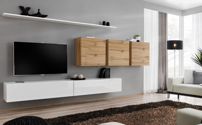 Woonkamermeubels Moderne woonkamerwand Wandkast Sideboard TV-standaard Ontwerper