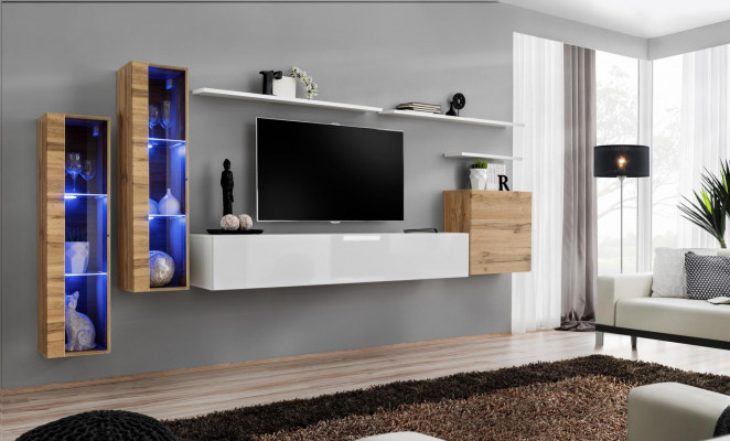 Luxe tv-standaard woonkamer meubilair rtv laagbord ontwerper modern woonkamerwand