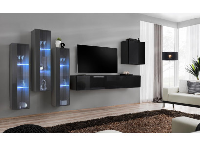 Ontwerper woonkamermeubilair muur kast woonkamer meubels hout modern.