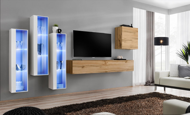 Woonkamer meubelontwerper woonkamer TV-standaard hoogglans dressoir wandkast.