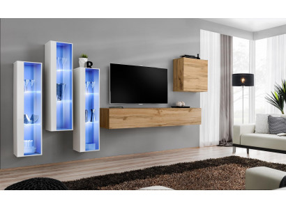 Woonkamer meubelontwerper woonkamer TV-standaard hoogglans dressoir wandkast.