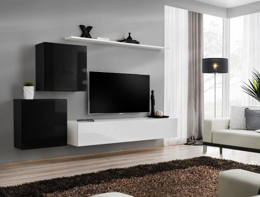 Woonkamer woonkast Wit TV-standaard Design dressoir Inrichting Wandkast  Woonkamer woonkast Wit TV-standaard Design dressoir Inrichting Wandkast