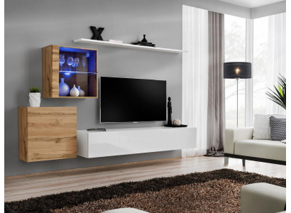 Ontwerp luxe woonkamer wandkast plank kast vitrinekast planken woonkamer inrichting