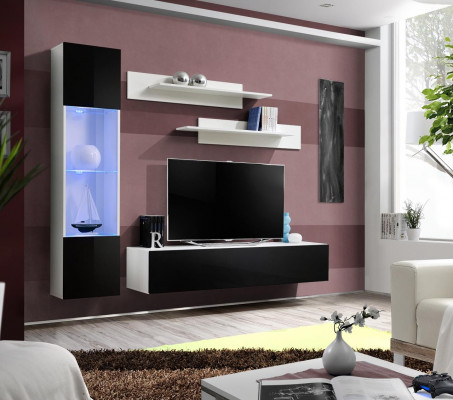 Woonkamerset woonwand tv-standaard design hangvitrine inrichting meubels  Woonkamerset woonwand tv-standaard design hangvitrine inrichting meubels