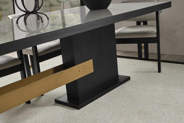 Ontwerper eetkamerset luxe set eettafel 8x stoelen eetkamer meubels