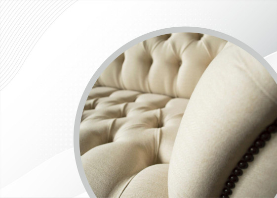 Chesterfield Room Creme Textile New Creative Modern Design Furniture Luxury Sofa