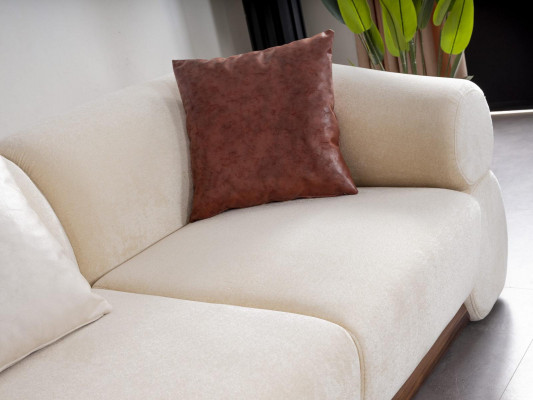 Moderne bankstel bank gestoffeerde fauteuil Nieuwe inrichting Ontwerper