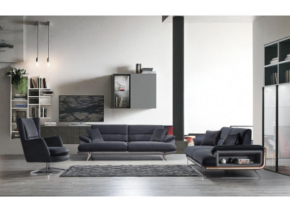 Sofa set woonkamer 2x bank driezitsbank bankstel luxe inrichting