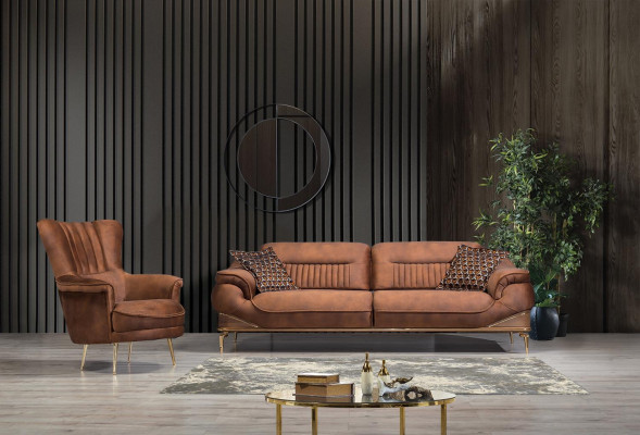 Moderne bankstelbank bank fauteuil luxe fauteuil inrichting woonkamer