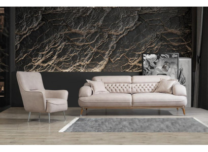 Woonkamer bankstel Driepersoons Chesterfield Modern Fauteuil Nieuw Ontwerp Woonkamerbankstel Driezits Chesterfield Moderne Fauteuil Nieuw Ontwerp