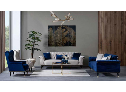 Witte Chesterfield fauteuil Moderne eenzitter Designer zitmeubels