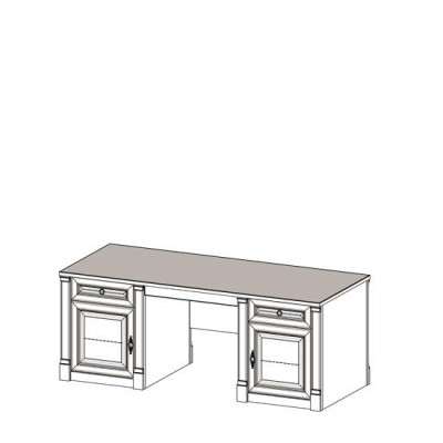 Ontwerp tafel secretaris luxe schrijfmeubels houten tafels kantoorinrichting.
