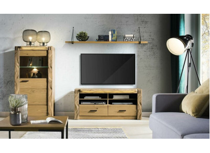 Woonkamer wandkast dressoir plank 3-delig set planken kasten