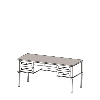 Luxe bureau tafel kantoor Office Antieke stijl bureaus Inrichting Nieuw