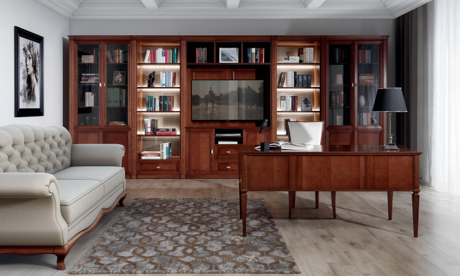 Kast Houten Kast Boekenkast Ladekast Kantoor Wand Systeem Plank Meubels Kasten