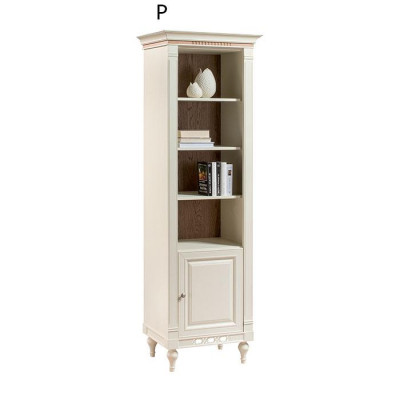 Klassieke kasten Kast Wandmeubel Houten kast Vitrinekast Plank Antieke Stijl Nieuw