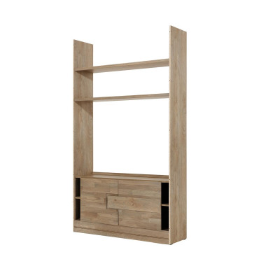 Ontwerp scheidingswand plank woonkamer kasten boekenkast systeemmeubels