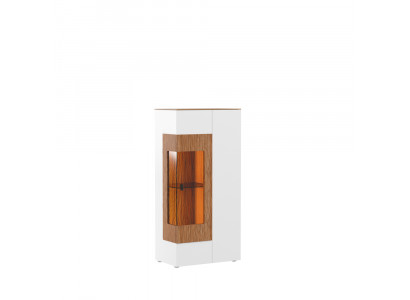 Moderne vitrine glazen kast woonkamer etalage 1-deurs design vitrines nieuw