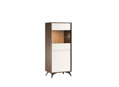 Kommode Vitrine Kommoden Vitrinen Kommodenschrank Glas Designer Schrank Anrichte  Dressoir Vitrine Dressoirs Vitrines Ladekast kast Glas Designer Kast Dressoir