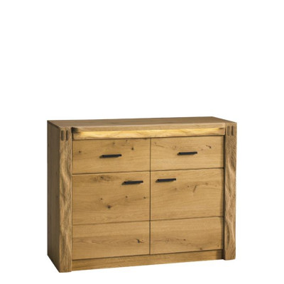 Ontwerp commode commodes hout dressoir moderne dressoir hoge kast 116cm nieuw