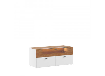 Sideboard TV Lowboard RTV xxl Kast Tafel Moderne Woonkamer Hout 125x55cm
