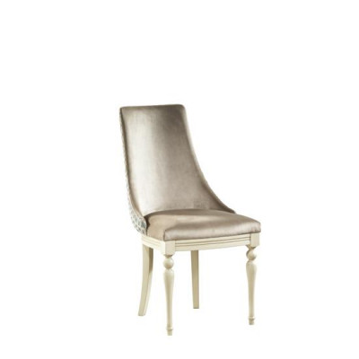 Ontwerperstoel Luxe Fauteuil Gestoffeerde Stoelen 1x Fauteuil Woon Eetkamer Textiel