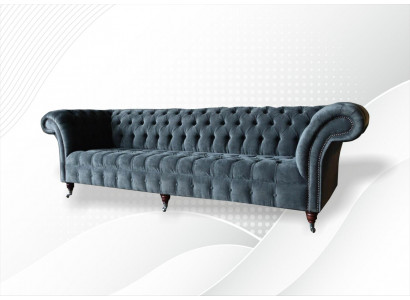 Chesterfield Leren Bekleding Luxe Bank Design Bank Klassiek Decor Bank