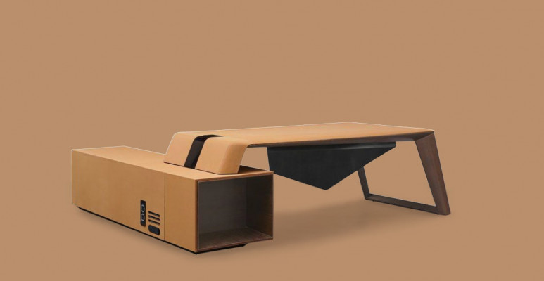 Schrijftafels Chef Hoekbureau Kantoor Kamer Meubels Ontwerp Decoratie Praktijk