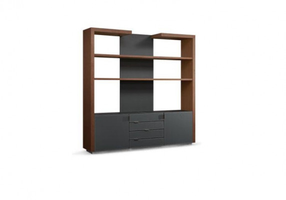 Kantoorwerkruimte set fauteuil decoratie tafel compleet meubilair 3-delige inrichting