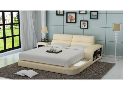 Bed USB box spring luxury bed double bed marriage bed beds 200x220cm LB8805 new