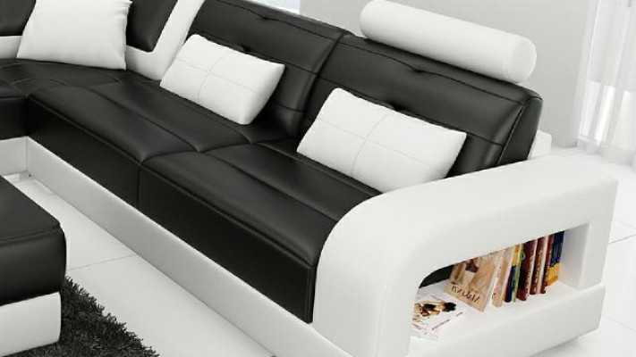 LEREN BANK BANK HOEKBANK HOEK BANK STOELEN LIGBANK ONTWERP BANK WOONLANDSCHAP