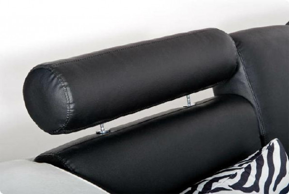 LEREN BANKSTEL DESIGNER LEREN BANKSTEL HOEKBANK SET BANK WOONLANDSCHAP NIEUW ZWART