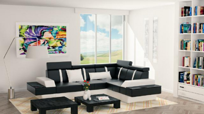 Ontwerper woonlandschap hoekbank Nieuw Bank Bank Bank Bank Sofa's Salon