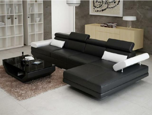 Woonlandschap Beklede Hoekbank Hoekbank Bankstel Landschap Leer - AlfredC