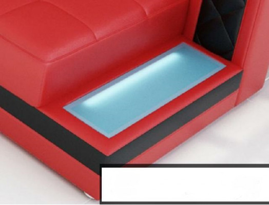 Hoekbank leren bank Big XXL U-vorm woonlandschap bank bankstel Nieuw H2211B