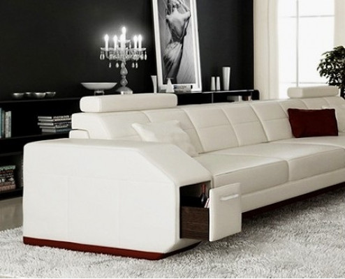 Hoekbank Bank Bank Bekleding Zitting Hoek Textiel Stof Woonlandschap Leer EbernW