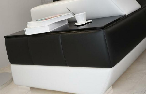 Hoekbank woonlandschap bank gestoffeerde L-vorm bankstel Hoekbanken XXL banken