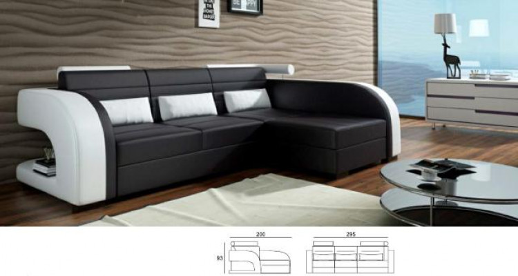Uitstekende moderne hoekbank Comfort en stijl in perfecte harmonie